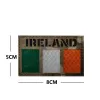 Irlande drapeau multicam infrarouge IR Réflexion Irish Flags PVC Patchs brodés Badges appliqués à l'emblème pour vêtements