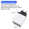 Adaptateur de chargeur de téléphone rapide DC 5V 3A 4 Charge d'alimentation USB pour iPhone 13 12 11pro Samsung Huawei Xiaomi Meizu Vivo iPad