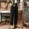 Herrenhose Hiqor Brand Mann Klassiker Arbeit Stretch Cargo Männer Baumwolle männlich schlanker grauer Khaki Korea Spring Baggy Casual Hohosers für