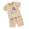 Clothing Sets Baby And Toddler Girl Boy Little Sister Big Brother Matching Outfits Short Sleeve T Shirt Shorts Summer Clothes