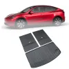 Mat à bagages pour Tesla Modèle Y Ligne de botte de 7 places Trank Cargo Mat Tray Floor Tapis PAD PAUT DE MUDE PLAT PROTECTION