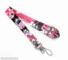 Cartoon Cinnamoroll My Melody Anime Lanyard For Keys ID Card Gym Mobiltelefonband USB Badge Holder Diy Hang Rope Lariat Keychain Dlug