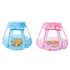 Interactive Tent Toy for Toddlers Foldable Tummy Time Playgouund Lovely Star Tent Ocean Ball Pit Portable Baby Game Tent