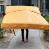 Bolsas de armazenamento Kraft Paper Mattress Protector Bacha de embalagem Tampa à prova de poeira Movimentando o filme protetor portátil portátil