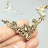 1000pcs Brassets d'angle d'angle d'angle antique 41 mm menus coller de coffret photo cadre photo meubles décoratifs protector cornerback