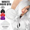 Instant Hair Coloring Temporary Hair Coloring Shampoo Natural Matte Modeling Hair Wax Disposable Styling for Cosplay Party