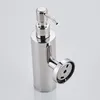 Liquid Soap Dispenser Hand Kitchen Sink Container 304 Stainless Steel Nickel Bathroom Shampoo Holder Wall Mounted Bottle