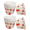 Disposable Cups Straws 100 Pcs Cake Small Cupcake Cases Paper Tray Shop Accessories Oil-proof Baking Muffin