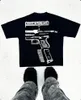 T-shirts masculins Street T-shirt surdimensionné pour les hommes Y2K HARAJUKU