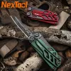 Newest NexTool Flagship Pro Multitool Pliers 16 in 1 EDC Multi-tool Saw Screwdriver Scissors Outdoor Equipment Red/Green