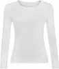 Women's Blouses LADIES PLAIN TSHIRT WOMANS LONG SLEEVE SCOOP NECK T SHIRT TOP PLUS