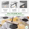 Keuken Waterdichte vloer Mat Decor Luxe Non-slip PVC Tapijtmatten Big Size Tapijt Lange Gang Entrance Doormat Tapete de Cocina