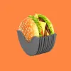 Återanvändbar burger mat fast klipp skal smörgås hamburger silikon rackhållare för hushåll tvättbart kök bekvämt del ny