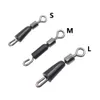 25pcs Feeder Carp Akcesoria rybackie Swivels Szybka zmiana Hooklink łącza Pierścień złącza wędkarski