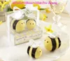 60pcslot30sets Baby Shower gift Mommy and Me Sweet as Can Bee Honey bee Salt and Pepper Shakers Baby favor for baby birthday pa8882244