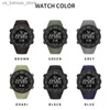 Wristwatches Top Mens Sports 50M Waterproof Military Display Clock Man es LED Digital Luxury Fashion Electronic Wrist 2111240409
