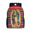 Zaino Nostra Signora di Fatima Travel School Computer Bookbag Portogallo Rosario Catholic Virgin Mary College Student Daypack Borse