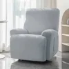 Stoelhoezen 1/3 stoelreckafdekking voor woonkamer Elastische vaste kleur Lazy Boy Relax leunstoelbank