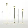 Candle Holders 3 Pcs/ Set European Style Metal Simple Wedding Decoration Bar Party Living Room Decor Home Table Candlestick