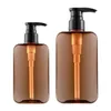 Opslagflessen 200/300 ml PUSH LOTION Bottle Douche gel Dispenser Refilleerbare vloeistof Shampoo Body Wash Badkamercontainer