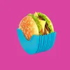 Burger réutilisable Clip à clips fixe Sandwich Sandwich Hamburger Silicone Rack Saigner pour la cuisine lavable ménage