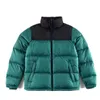 겨울 남자 퍼프 아래 파카 긴 슬리브 복어 윈드 브레이커 아래쪽 아웃웨어 인과 mens 인쇄 재킷 따뜻함