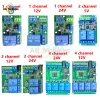 DC 24/12/5V spänning Comparator LM393 Comparator Module 4/2/1 Channel Automotive Circuit Retrofit LM393N Remote Control