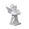 Candele Holder Angel Holder Memory Tabella di memoria Eleganti Figurine per le feste in casa per le feste.