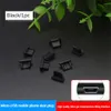 Universeller Staub und wasserdicht dicht angemessene Schnittstellen 3 Farben Silikonstaubstopfen Mini USB Soft Dust Plug -kompatible Gerät