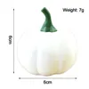 Decorative Flowers 16pcs Harvest White Artificial Small Pumpkins Simulation Vegetables For Halloween Thanksgiving Home Kitchen Outdoor