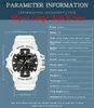 Armbandsur Sanda Top Brand Luxury G Style Mens es Military Sports Quartz Men Waterproof Led Digital Wristes Reloj HOMBRE240409
