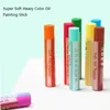 HB Super Soft Paint Pastels, 24/36 Podstawowe kolory Krayony olejowe, artyści dostarczają idealne do malowania warstwowego cieniowania