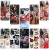 Hiver Coffee Christmas Téléphone pour Xiaomi Redmi Note 12 plus 12S 10 11 Pro 4G 5G 9T 9S 8T 10S 11T 11S 11E 9 8 7 6 5 5A COQUE