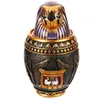 Vases Coffin Egyptian Urn Present Pet Humans Memorials Small Urns Resin Delicate Ash Can