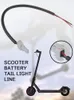 Умный светодиодный задняя кабель, кабель прямой заглушки для электрического скутера, складная батарея, устойчивость к износу для Xiaomi Mijia M365
