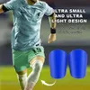 Fotboll Shin Pad Football Shin Guard Lätt träning Benvakt Skyddande Mini Shin Pad Anti Slip för barn vuxna