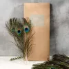 10PCS 25-30CM Real Natural Peacock Eye Feathers for DIY Craft Costume Bridesmaid Corsage Wedding Christmas Holiday Decoration