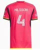 23 24 St. L Ouis City Soccer Maglie Mls a casa via St Louis''red 'sc White Nilsson 4 Klauss 9 Nelson Gioaccini Vassilev Bell Pidro Football Shirt Mens Fans Player Lowen88