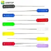 10pcs / pack Pack Dental Endodontic Root Canal Nettoying Barbed Broaches Hand Use Fichiers 21 mm 25 mm Outils de dentisterie Produit dentiste