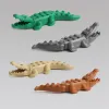 Tiere Figuren Hai Tiger Dinosaurier Model Bausteine Wolf Bären Hirsche Affenzubehör Ziegel DIY Spielzeug Geschenke für Kinder