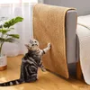 Kattbäddar möbler katt repande mat katt skrapa sisal mat möbler skrapning post soffa skydd artefakt för hem vardagsrum husdjur katt leksak