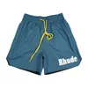 Rhude luksusowa marka Rhude Short Hot Men's Shorts Designer Men Short Women Shorts