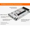 محطات ترقية Th3p4g3 Thunderboltcompatible GPU Card Card Dock الكمبيوتر المحمول إلى بطاقة رسومات خارجية لـ MacBook Notebook PD 60W 40GBPS