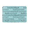 Carpets Cartoon Glasses 24" X 16" Non Slip Absorbent Memory Foam Bath Mat For Home Decor/Kitchen/Entry/Indoor/Outdoor/Living Room