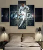 5 Panel Tuval Baskı Real Madrid039s Cristiano Ronaldo Resim Hayat Po Duvar Sanat Yüksek Tanımlı Baskı Dekorasyonu Modern 4776875