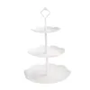 Detachable Cake Stand European Style 3 Tier Pastry Cupcake Fruit Plate Serving Dessert Holder Wedding Party Home Decor Drop Ship