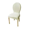 Chair Covers Round Back Restaurant Elastic Seat Kitchen Protectors Stretch El Banquet Stool