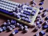 Accessoires GMKY ICE Witch Keycaps Cherry Profil Double Shot ABS FONT PBT KEYCAPAPS ABS FONT POUR MX SWITCH MECANICAL CLAVE