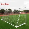 Rain-proof Soccer Goal Post Net 3 x 2m/1.8 x 1.2m Portable Football Net Accessories Outdoor Sport Training Tool