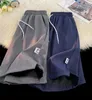 Herren Shorts Schnelltrocknen für Männer Sommer 2024 Kleidung Einfacher retro koreanischer Trendmarke Lose Y2k Basketball im Freien